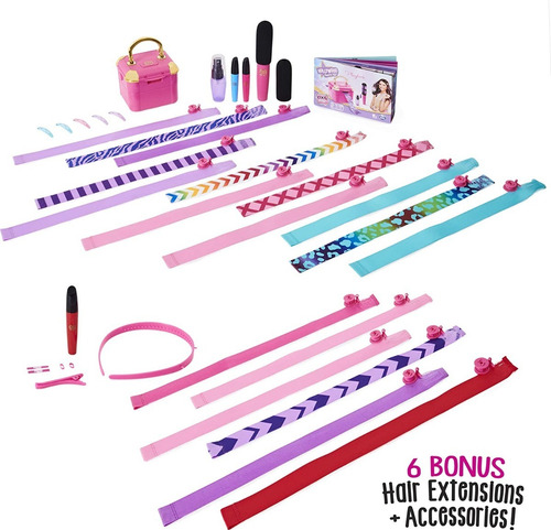 Cool Maker Kit Extension Cabello Para Niñas Peluquería Juego