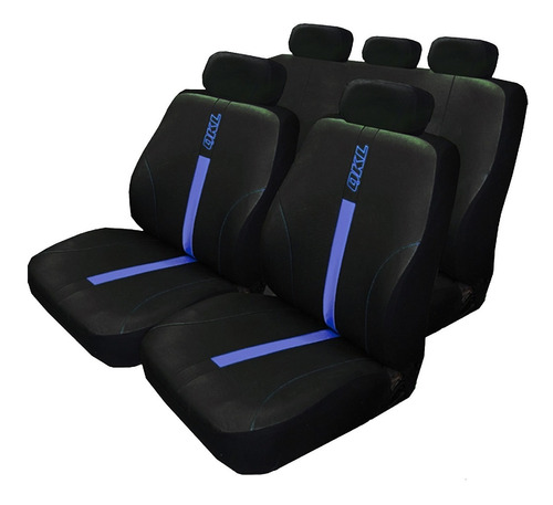 Fundas Asiento Auto Cuero Ecologico Universal Qkl Sport Line