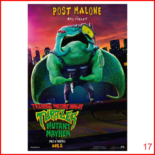 Poster Teenage Mutant Ninja Turtles Mutant Mayhem #2 40x60cm