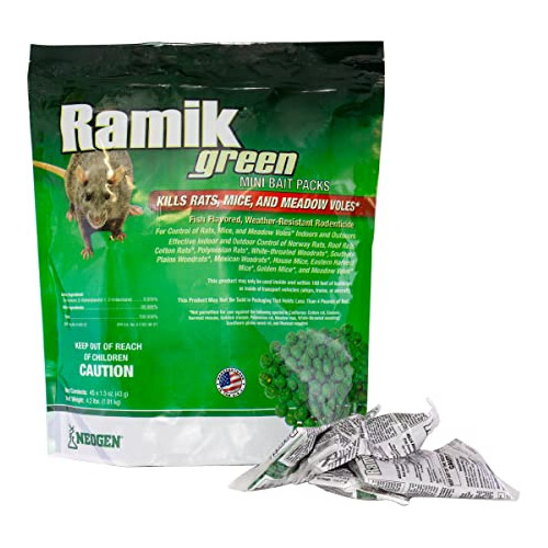 Paquetes De Cebos Ramik Green 45mini, 4.2 Libras
