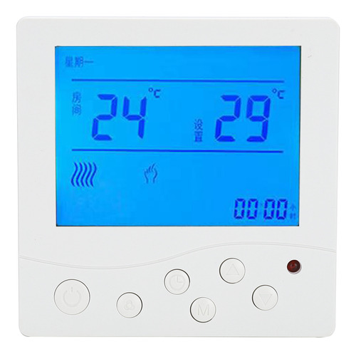 Home Accessory 8802rh Termostato Digital Con Pantalla Lcd, P