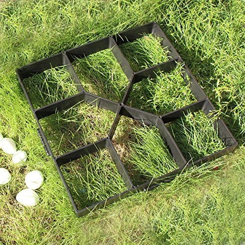 Path Maker Plastic Concrete Mold Jardin Diy Lawn Paving Squa