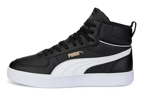 comprar Tenis Bota Puma Caven Mid Negro Blanco De Caballero Original