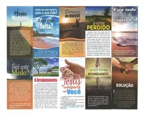 Comprar 10.000 Folhetos Evangélicos Temas Variados