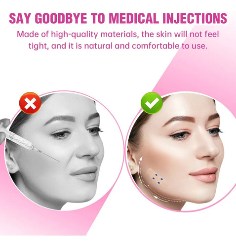 . Cinta De Estiramiento Facial, Cinta Facial Invisible Como
