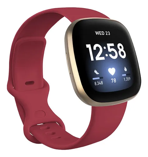 Reloj Inteligente Con Correa Original De Silicona Tpu Versa3