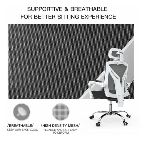 Hbada Ergonomic Office Chair - High-back Desk Chair Racing S