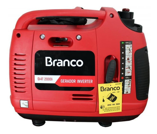 Gerador Inverter B4t 2000 I 220 V 2kva Branco