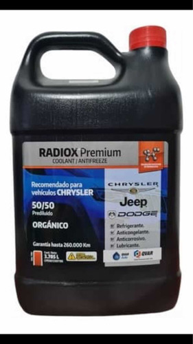 Refrigerante Radiox Chrysler