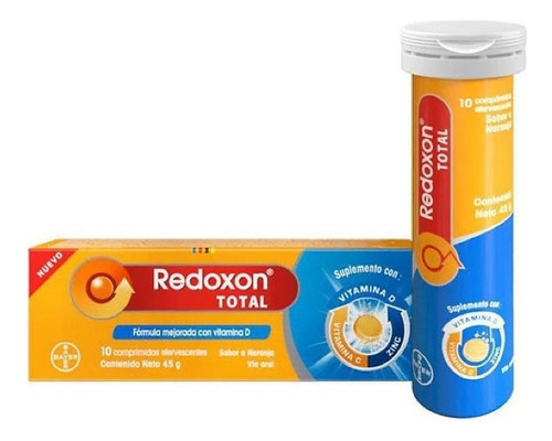 Redoxon Total Tableta X10 45g - g a $420