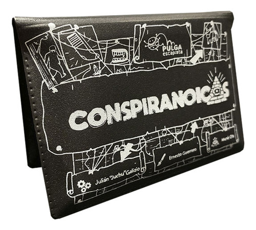 Conspiranoicos Juego De Billetera Cartas Para 2 Jugadores