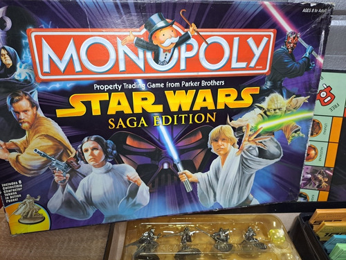 Monopolio Star Wars Saga Edition Original Vendo O Cambio