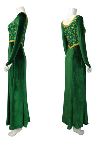 Vestido Estampado Fiona De Shrek Costumes Princess For Muje