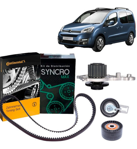 Kit Distribucion + Bomba Para  Berlingo 1.6 Dv6dt 2015 2020