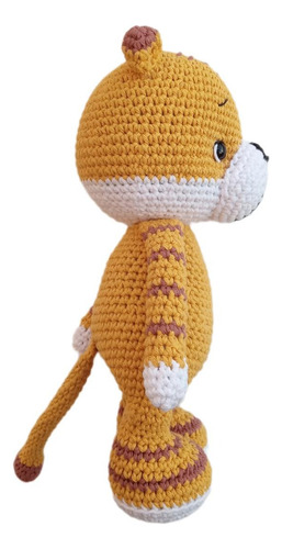 Tigre Amigurumi Muñeco De Apego Tejido Al Crochet