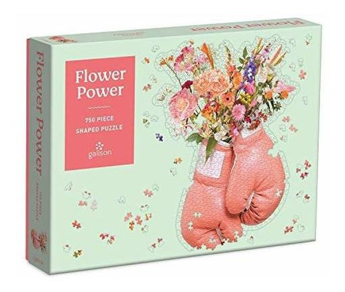 Rompecabeza - Flower Power 750 Piezas En Forma De Rompecabez