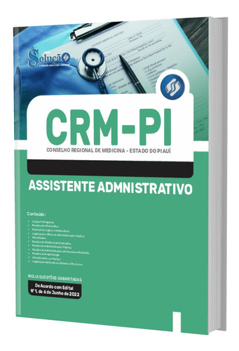 Apostila Concurso Crm Pi - Assistente Administrativo