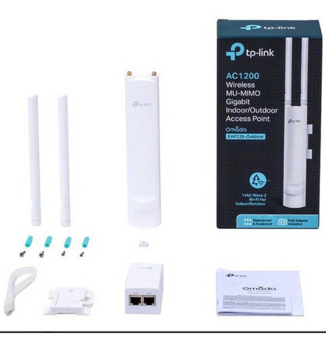 Access point exterior TP-Link Omada EAP225-Outdoor V1 blanco 110V/220V