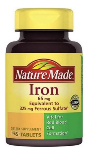 Iron 65mg Dietary Suple 365tabs