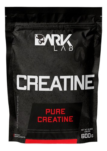 Creatina Pura 600g + Camiseta M + Coqueteleira 700ml Sabor Sem Sabor