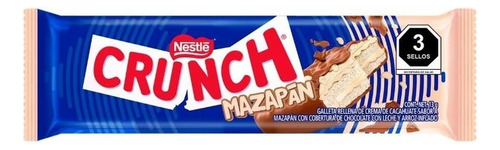 Crunch Mazapán Galleta Rellena Cacahuate Con Chocolate 15 Pz