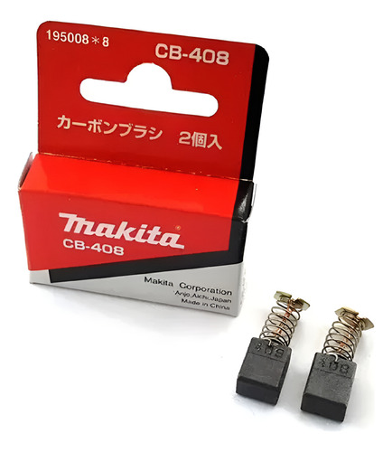 Juego D/ Carbones Cb-408 P/ M1902 Makita 194971-2