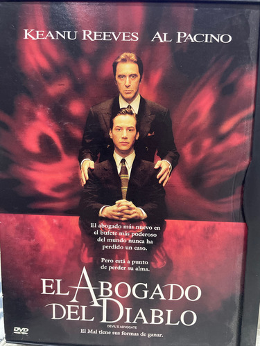 Dvd El Abogado Del Diablo- Al Pacino- Keanu Reeves. Imp Eeuu (Usado)