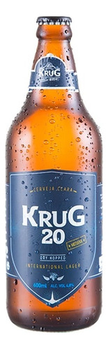 Cerveja Artesanal Krug 20 Lager Sem Glúten 600ml