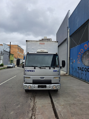 Ford Cargo 815 E Unico Dono Baixo Km Ano 10 Com Bau