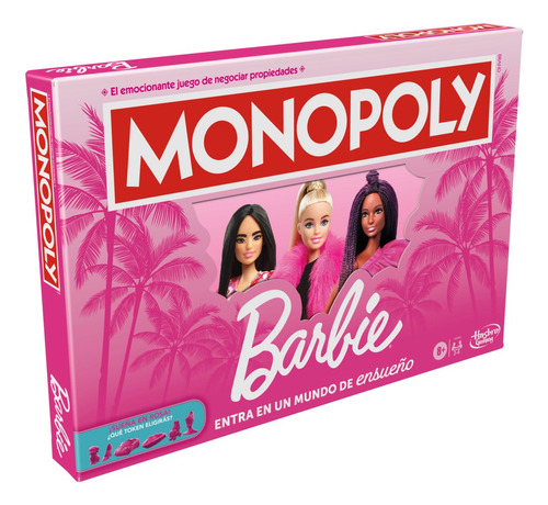 Monopoly Juego De Mesa Barbie Cyber Monday
