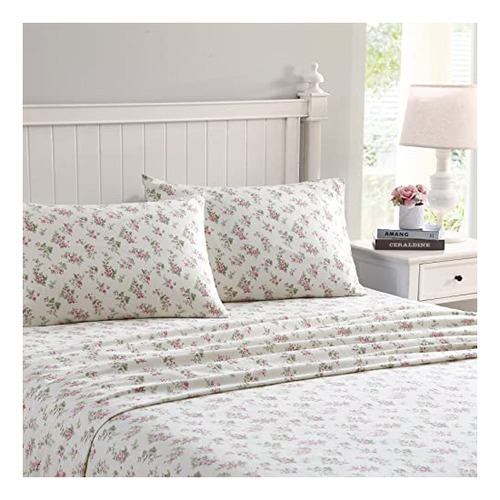 Laura Ashley Home - Hojas Completas, Cotton Flannel Fphqj