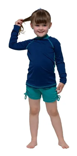 Conjunto infantil com proteção solar 2025