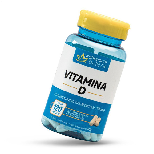 Suplemento de vitamina D 60 cápsulas - Calciferol