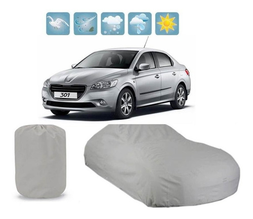 Funda Car Cover Peugeot 301 100% Vs Granizo Agua Polvo