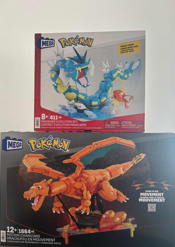  Mega Charizard Y Garados Pokemon Mega Construx 