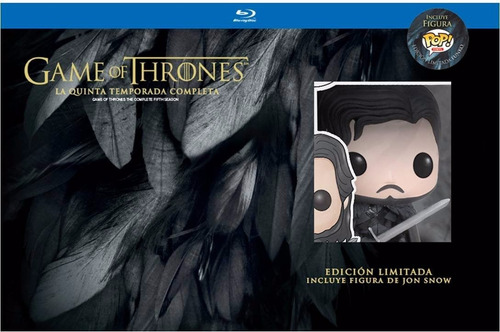 Game Of Thrones Juego Tronos Temporada 5 Blu-ray + Funko