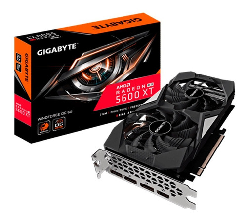 Placa De Video Gigabyte 6gb Rx 5600 Windforce Oc Garantía Pc