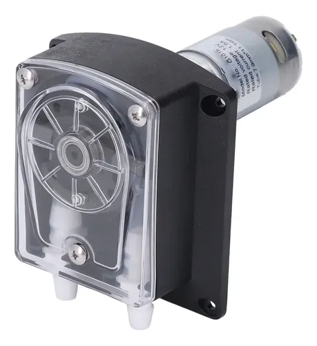Pompa Peristaltica Doppia Testa DC12V | Portata 1500 Ml/min | Silenziosa | Tubo Silicone Alimentare | Per Lavatrici E Altro