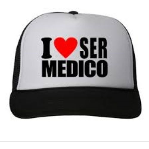 Gorra Yo Amo Ser Medico Niños Y Adultos