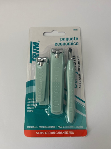 Set Manicure Pack Economico 3 Unidades Trim