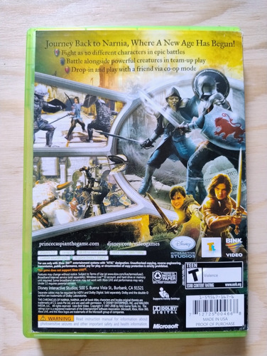 Narnia Prince Caspian Xbox360 (Usado)