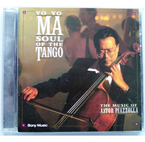 Yo Yo Ma Soul Of The Tango Piazzolla Violoncello  Cd (ee) 