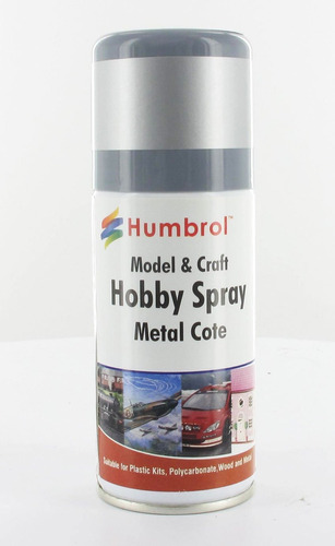 Ad No Metalcote Modellers Spray Aluminio Pulido Ml