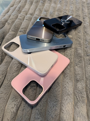 Funda Iphone 11 Compatible Magsafe Cristal C/protec Camara Celeste Iphone 11