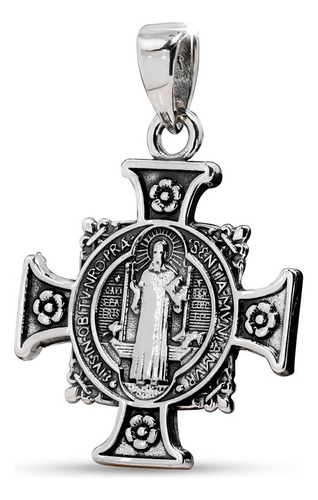 Cadena Mas Medalla Cruz San Benito