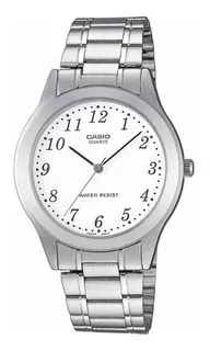 Reloj Casio Mtp-1128a Hombre Malla Acero Inox Wr