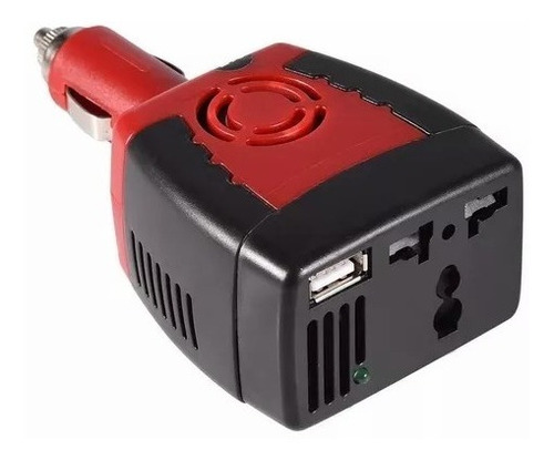 Conversor De Corriente Automotriz Coche 150w Usb 12v A 110v