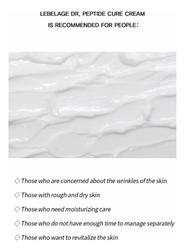 Crema Facial Coreana Peptidos / Antiarrugas & Reafirmantes