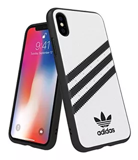 Funda Moldeada Pu De adidas Originals Para iPhone X / Xs