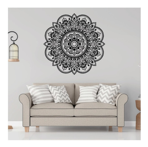 Mandala Grande 1 X 1 Vinilo Decorativo Ploteo Pared Oferta